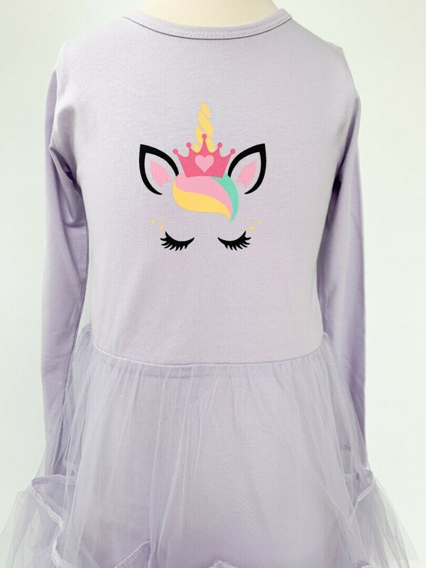 Rochie lila unicorn printesa