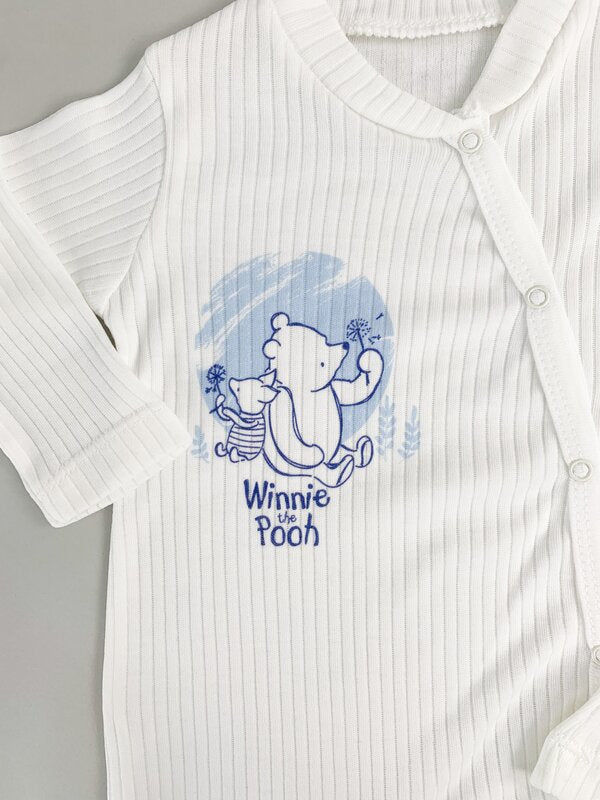 Salopeta baiat alba Winnie the Pooh