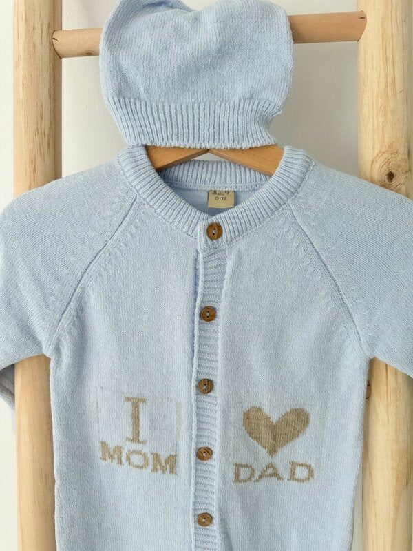 Salopeta crosetata albastra