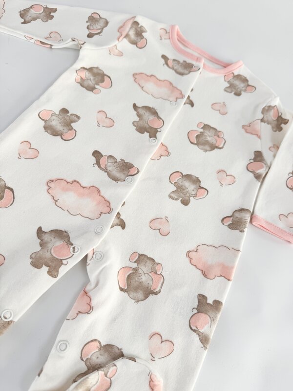 Salopeta fetita alba cu elefantei