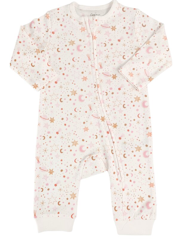 Salopeta fetite alba cu stelute