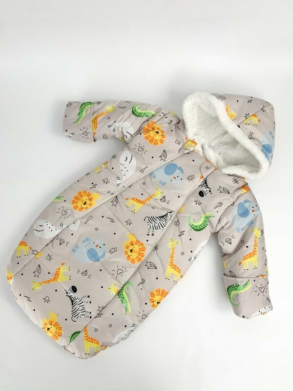 Salopeta iarna fetita crem