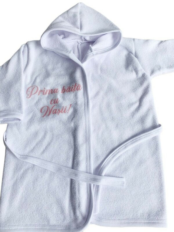 Halat baie fetita \"Prima baita cu nasii\" - roz