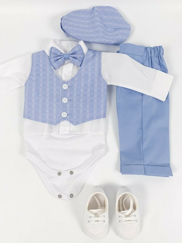 Costum botez baiat Rares