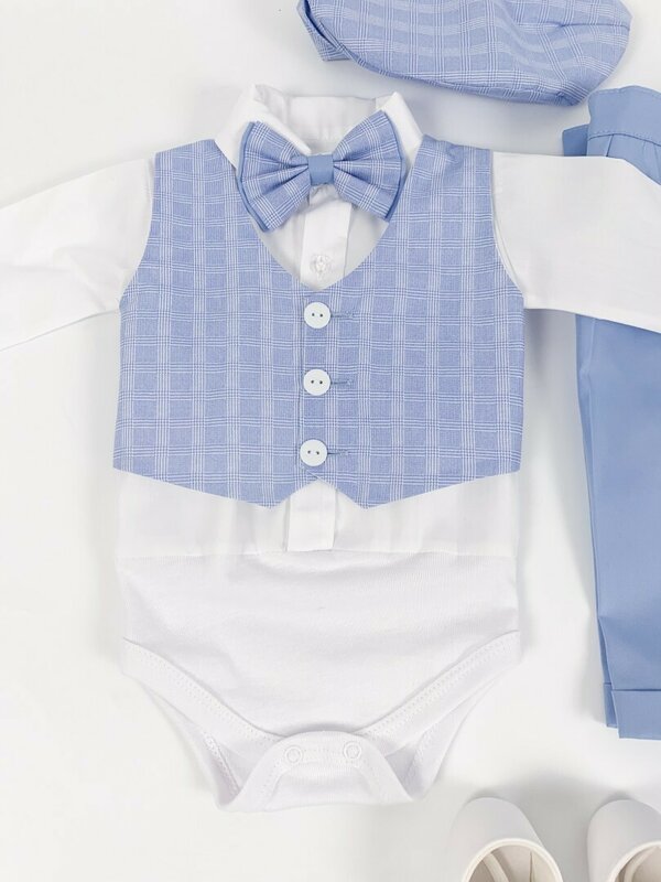 Costum botez baiat Rares