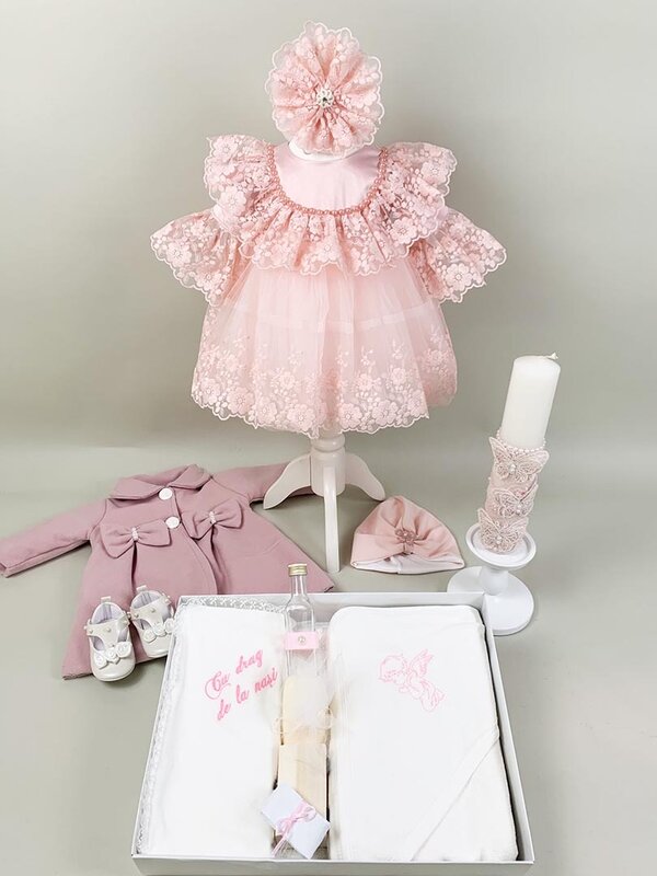 Set botez fetita Chantal