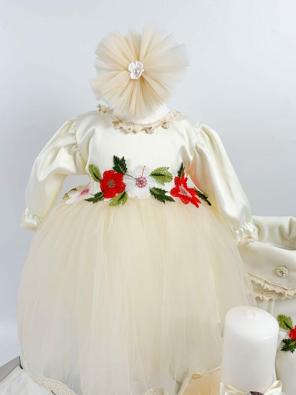 Set botez fetita cu flori Fifi