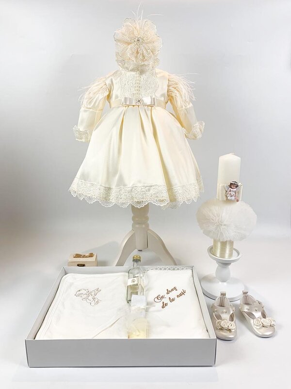 Set complet botez fetita Narcisa