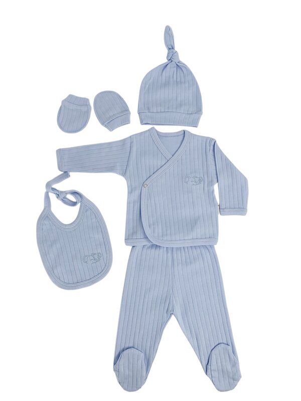 Set salopeta albastra - 5 piese