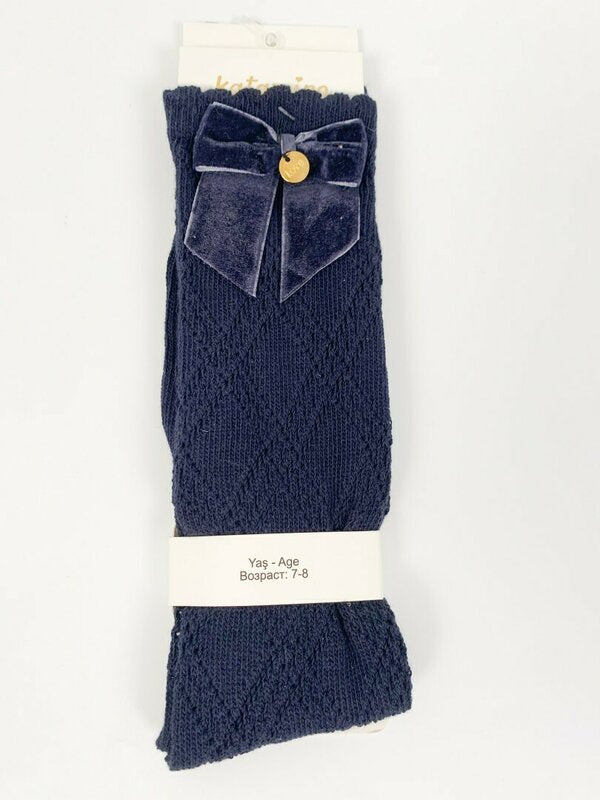 Sosete lungi albastre copii