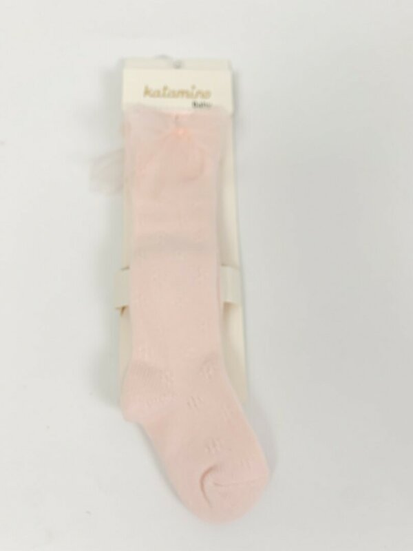 Sosete lungi roz pal