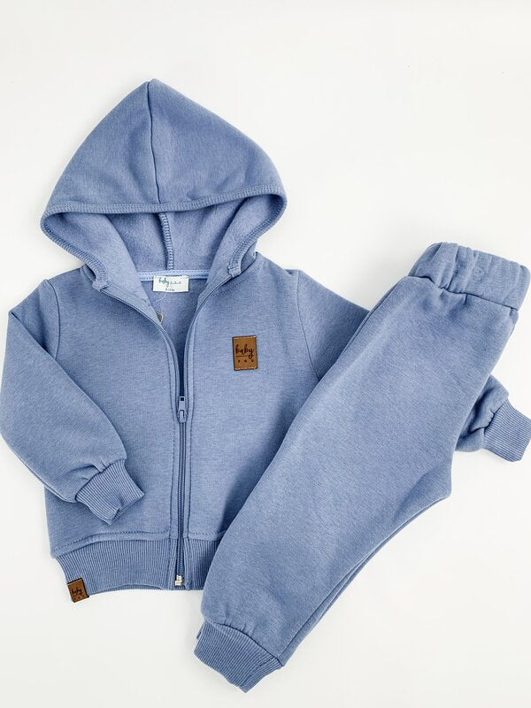 Trening baiat albastru - 2 piese
