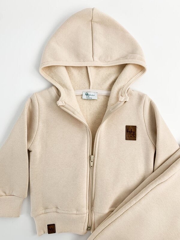 Trening baiat bej - 2 piese