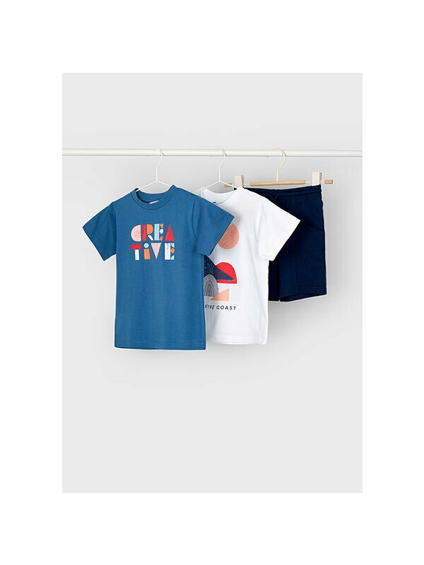 Trening baieti Mayoral - albastru cu alb