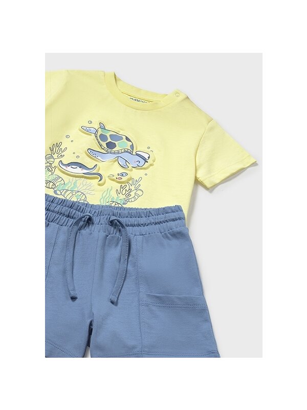 Trening baieti Mayoral - albastru cu galben