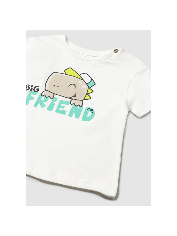 Trening baieti Mayoral - crem cu alb