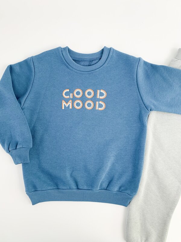 Trening gros copii 2 piese - albastru