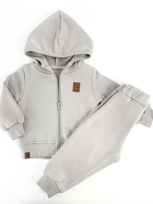Trening gros copii 2 piese - gri