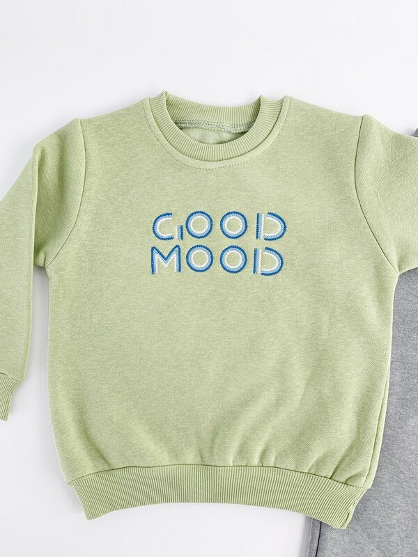 Trening gros copii 2 piese - verde