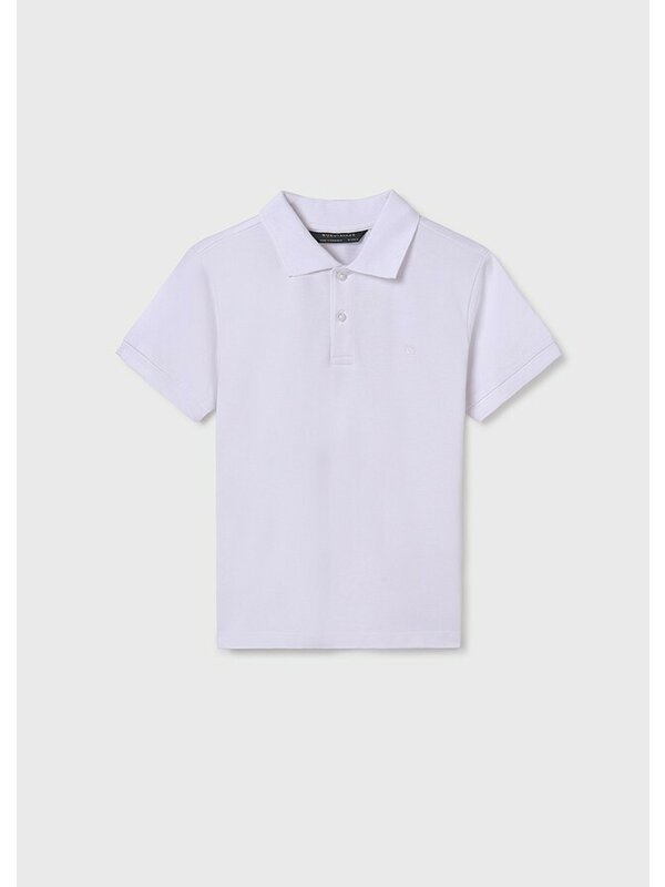 Tricou baiat Polo alb