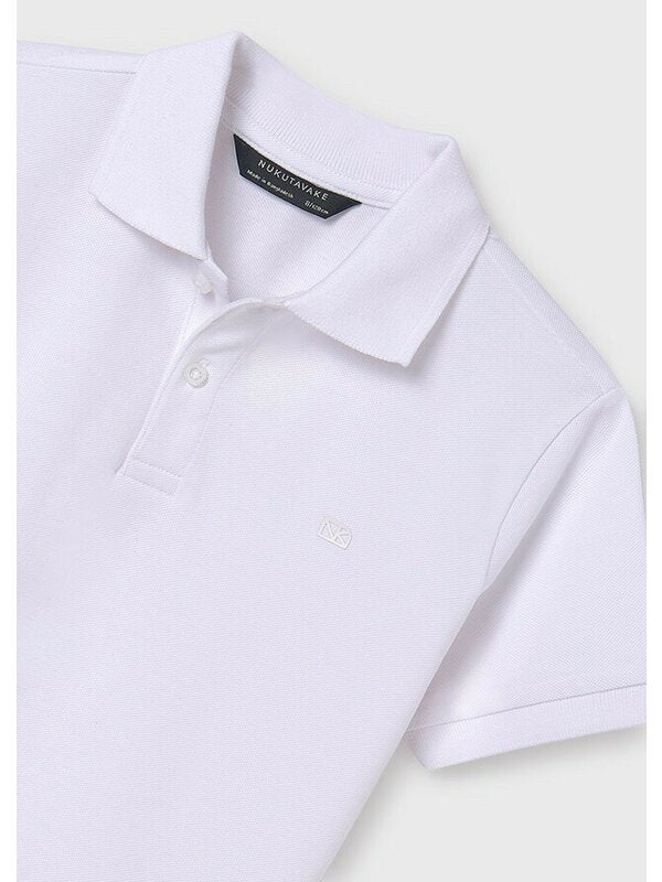 Tricou baiat Polo alb