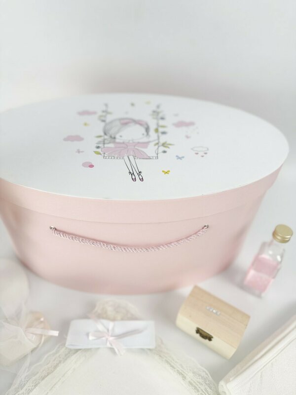 Trusou botez complet cu fetita in leagan