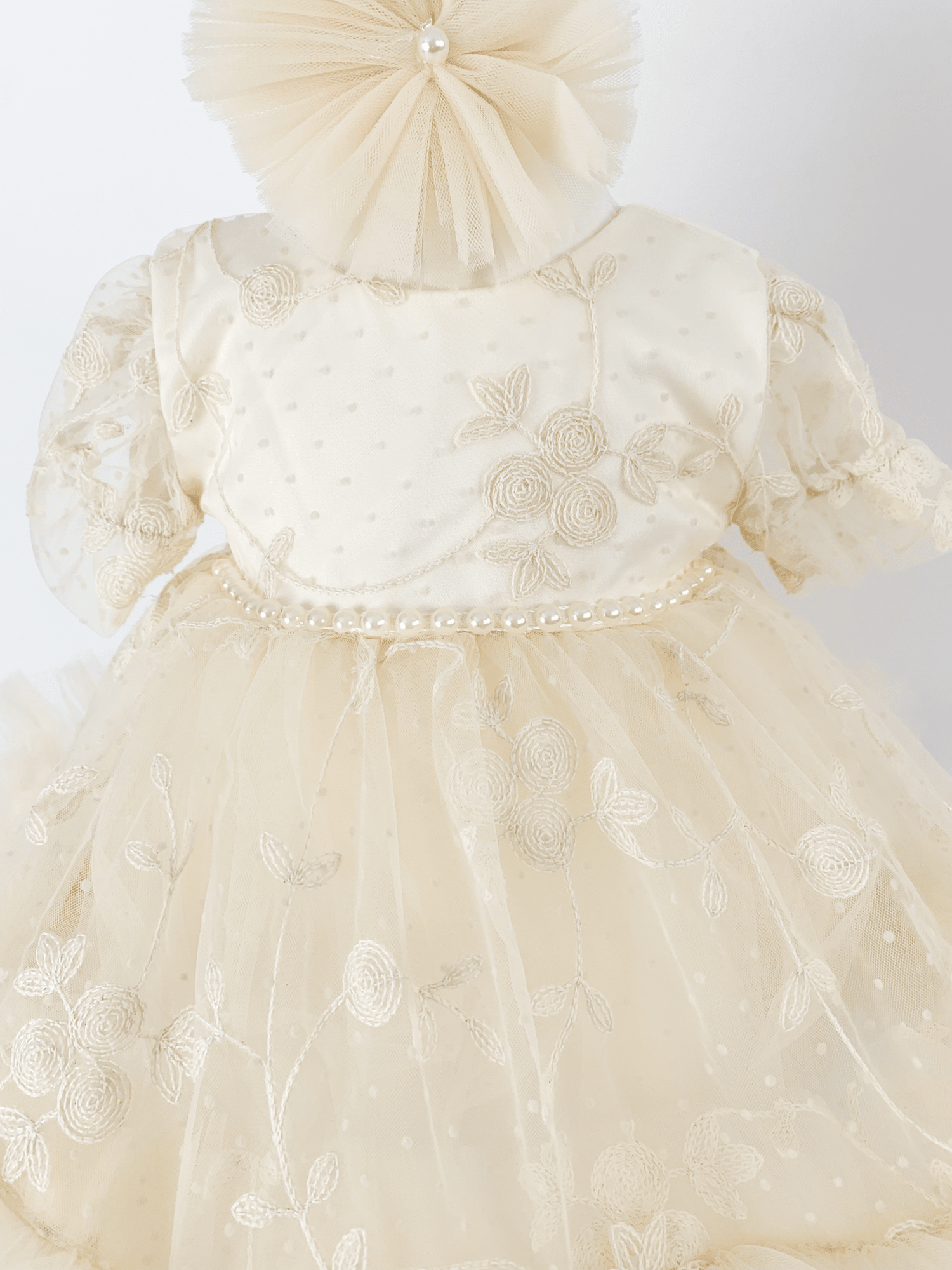 Trusou botez complet cu dantela Calipso