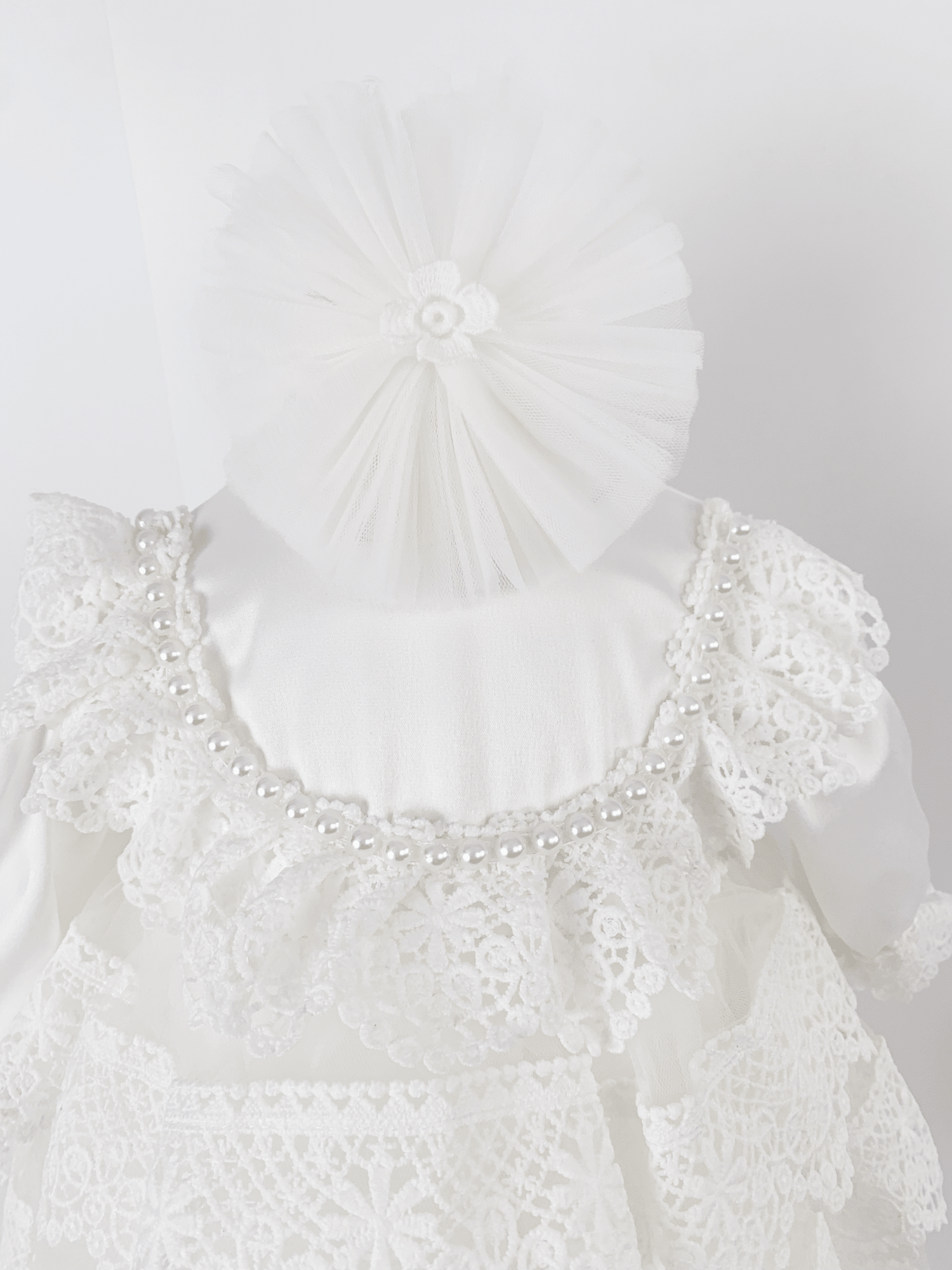 Trusou botez complet cu dantela Valerica