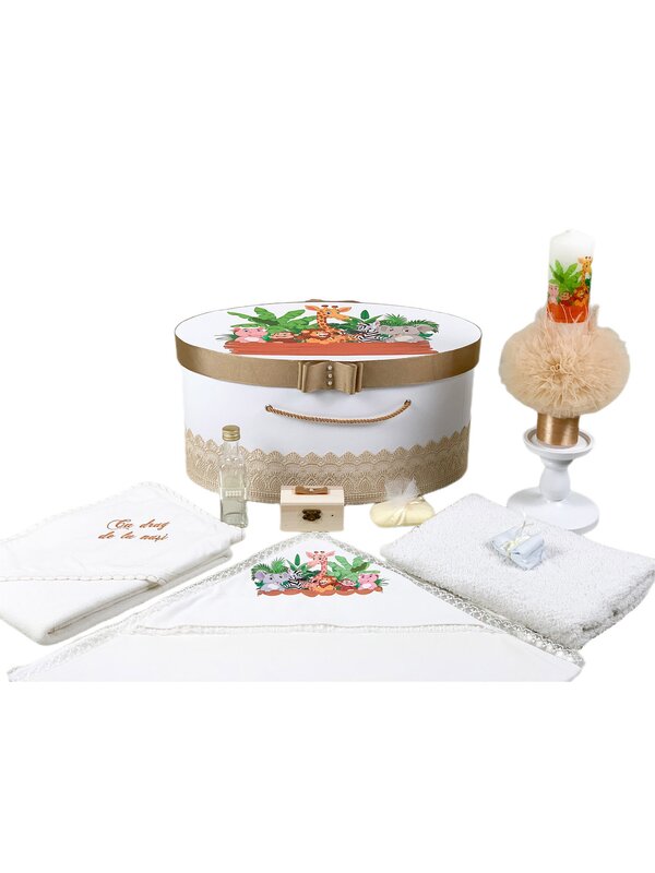 Trusou botez personalizat animalute